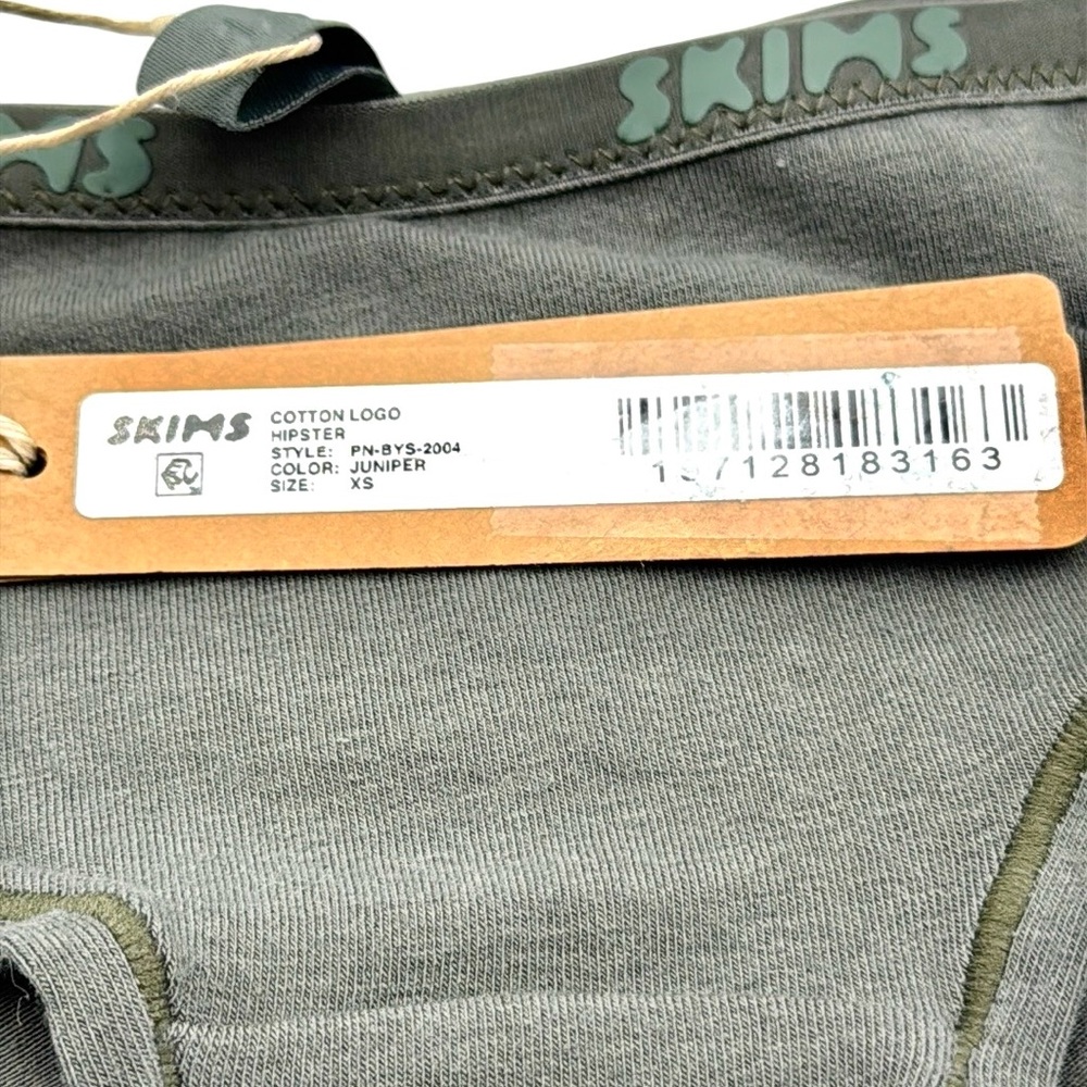 Skims Cotton Logo Hipster Size XS - Picture 10 of 12